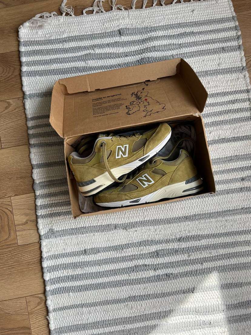 New Balance 991 ‘Yellow white’ — фото 1