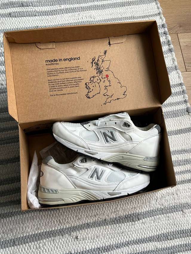 New Balance 991 ‘White’