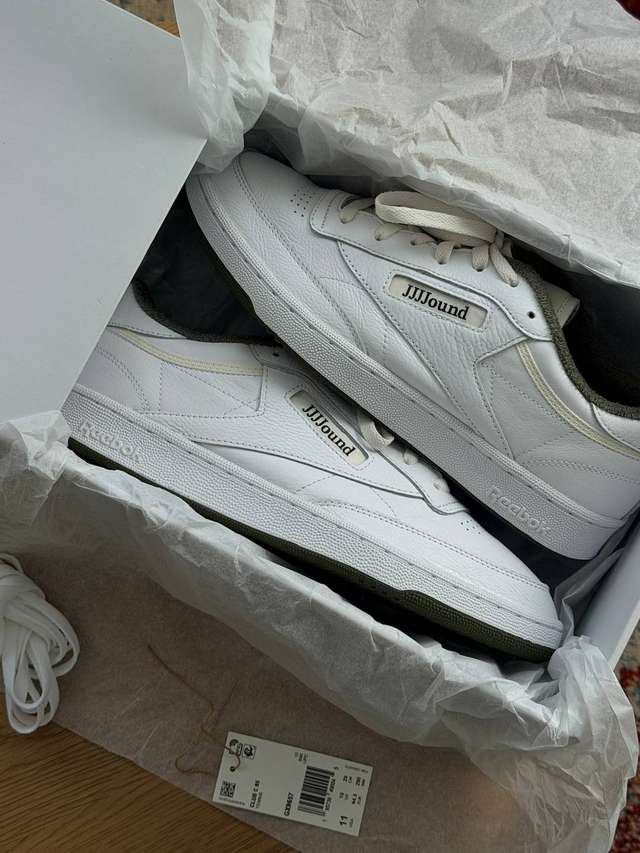 JJJJound x Reebok Club C 85 ʼOlive Greenʼ