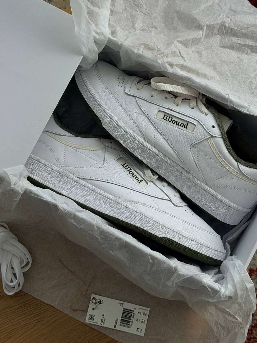 JJJJound x Reebok Club C 85 ʼOlive Greenʼ — фото 1