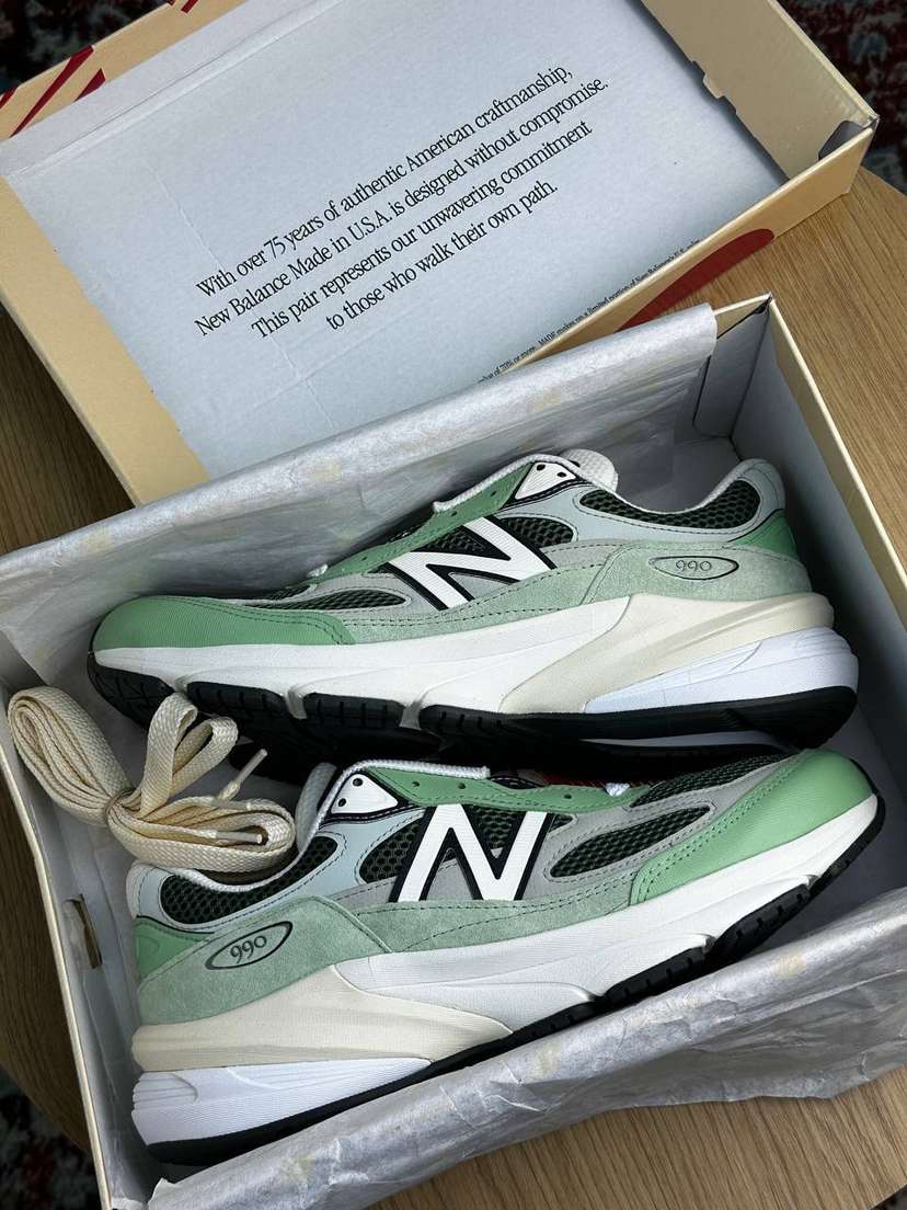 New Balance 990v6 Made in USA ‘Avocado’ — фото 1