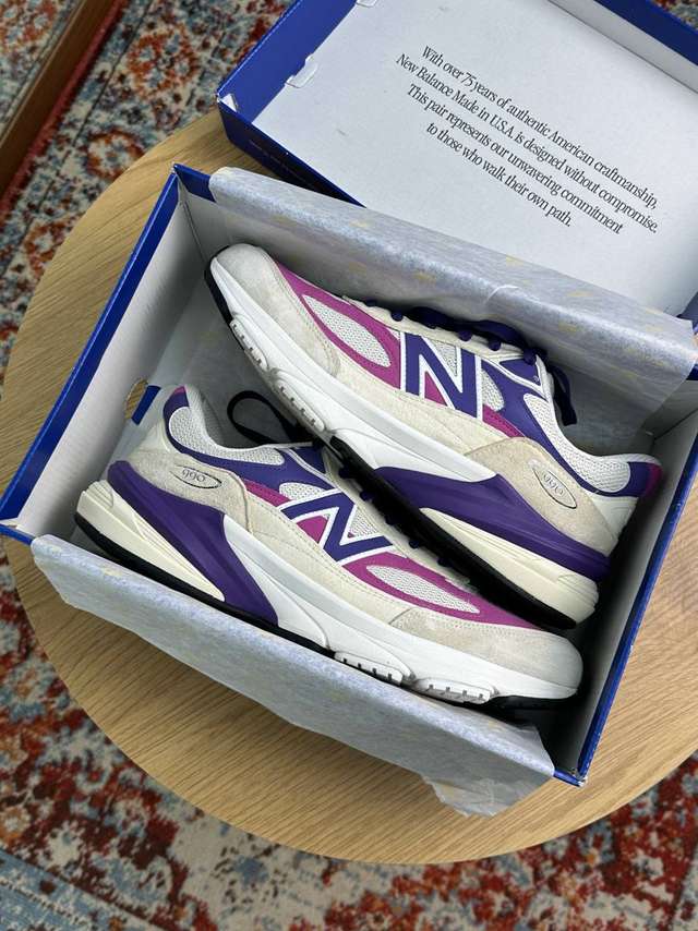Teddy Santis x New Balance 990v6 Made in USA ‘Macadamia Nut Magenta’