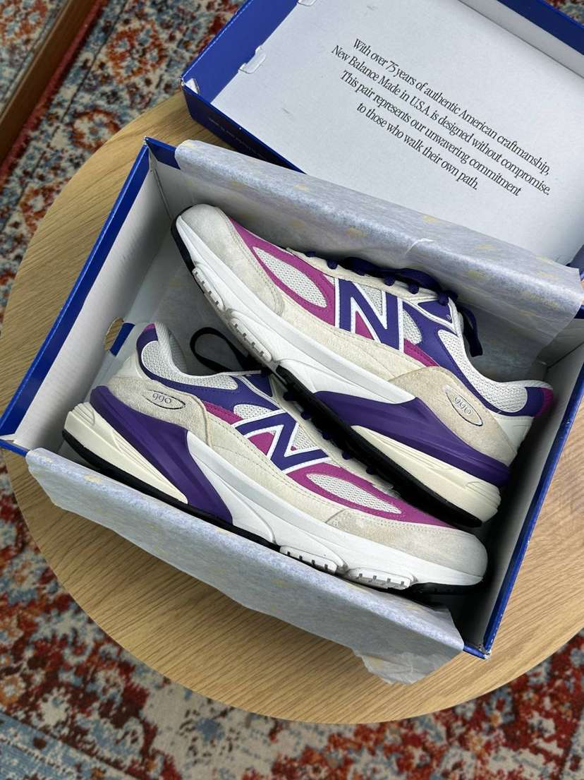 Teddy Santis x New Balance 990v6 Made in USA ‘Macadamia Nut Magenta’ — фото 1