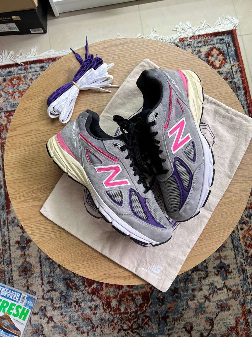 New Balance 990v4 × Kith “United Arrows & Sons” — фото 1