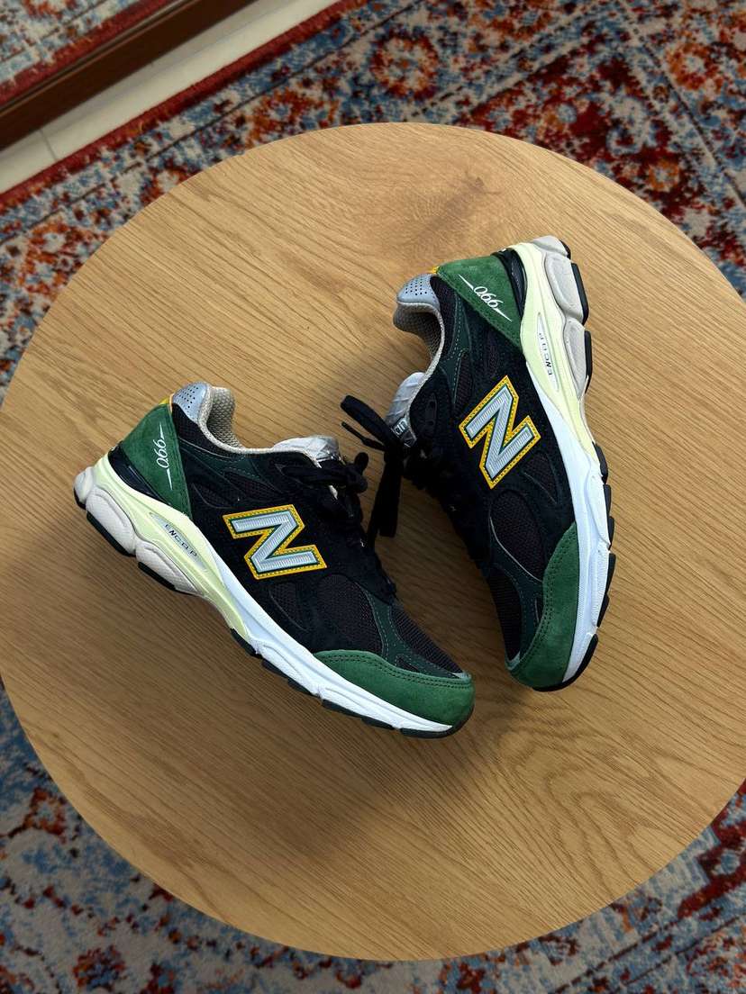 New Balance 990v3 ‘Black Green’ — фото 1